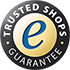 Trusted Shops Gütesiegel für Online-Shops, das Vertrauen und Sicherheit beim Online-Einkauf garantiert.
